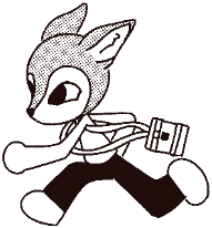 Mascot running